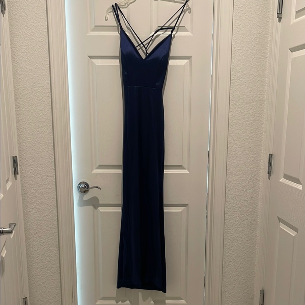 Windsor Navy Blue Maxi Dress Size XS